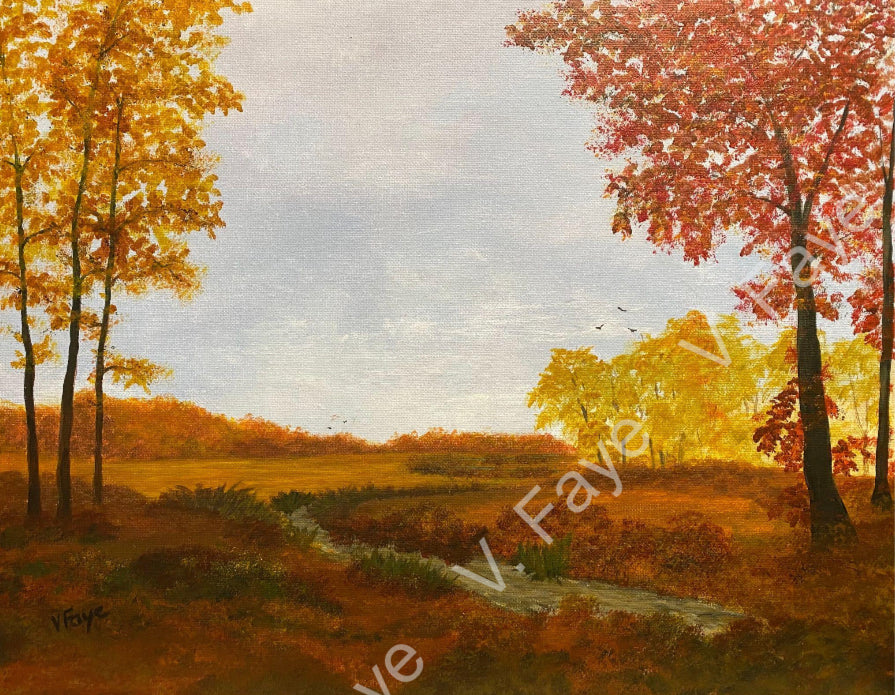 Original Painting  "Autumn Glory”