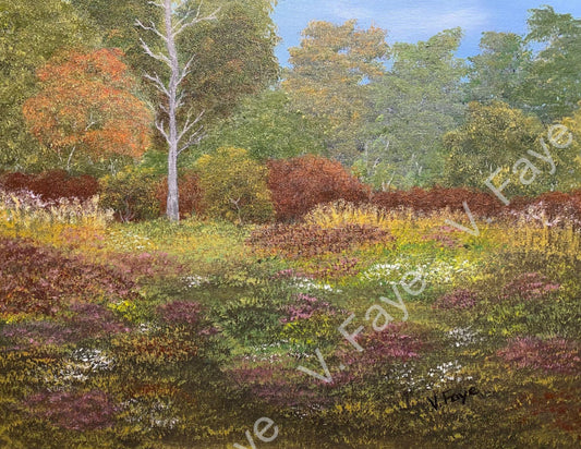 Original Painting  "A Tapestry of Fall”