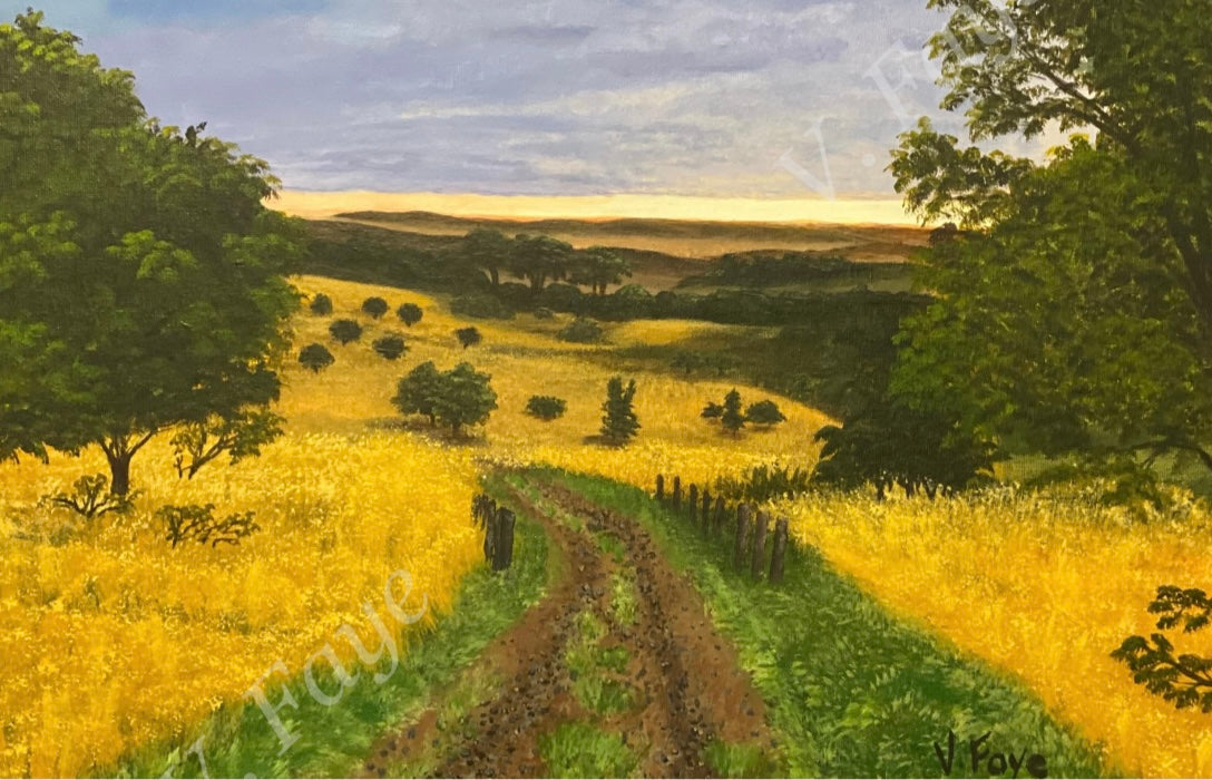 Original Painting  "English Countryside”
