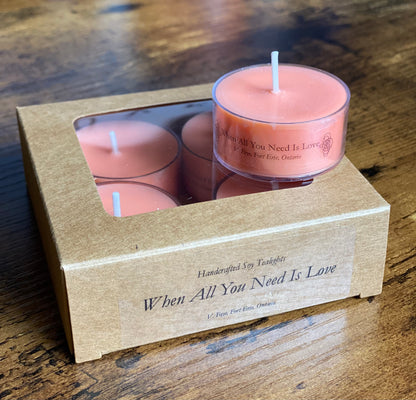 When All You Need Is Love Candle